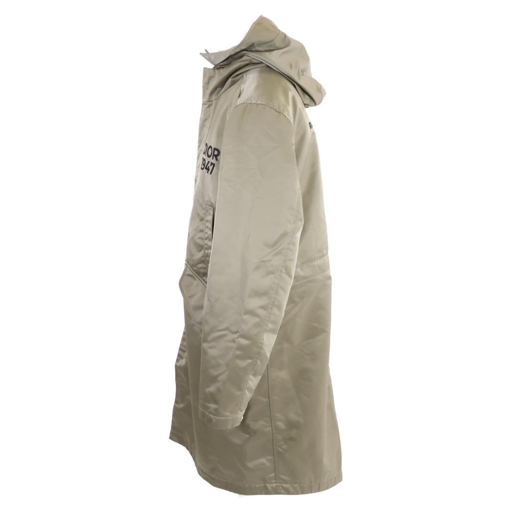 Dior 413C303A6007 DIOR 1947 Zip-Up Coat Jacket 46 khakiUsed