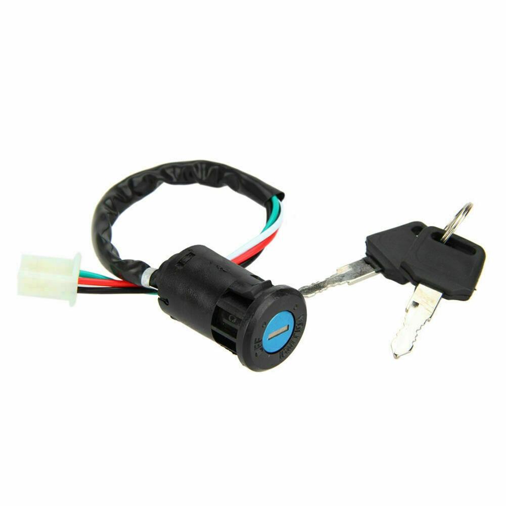 Ignition Switch Switch Motorcycle 1 * 1 PC 2pcs Key 4 Wire