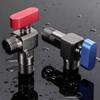 Leak Proof Large Flow Angle Valve Hot and Cold Water Water Flows Control Valves  Kitchen
