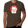Ramen Noodles Cat TShirt quick drying blue archive men clothings