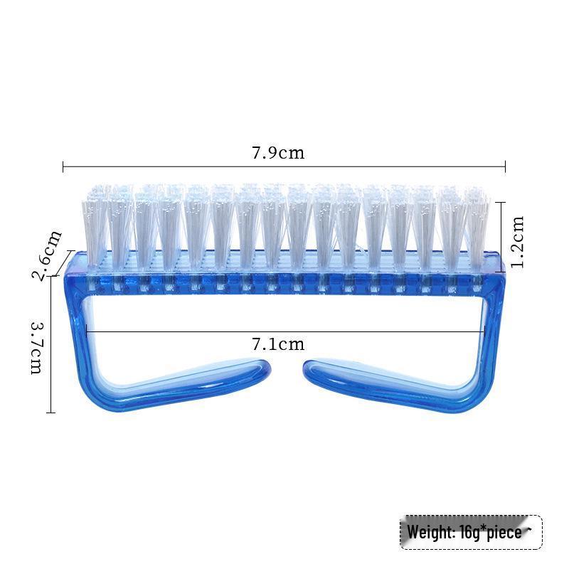 Nail Art Semi-Transparent Dust Cleaning Brush