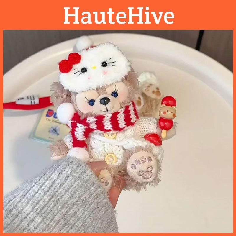 Sherry Lovely Rose Bear Keychain With Ultra Soft Fabric Ideal For Collectors And Gifts