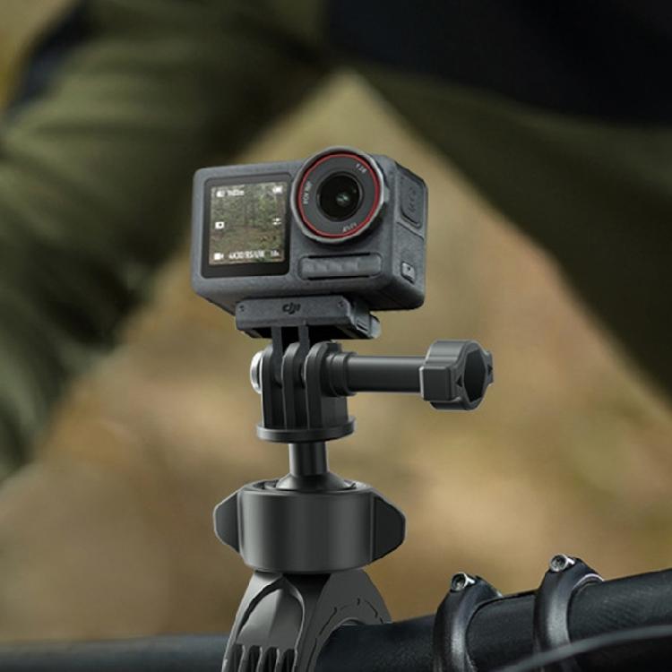 Quick Release Handlebar Mount Clamp for Action Cameras 360 Degree Rotary Lightweight and Secure Hold