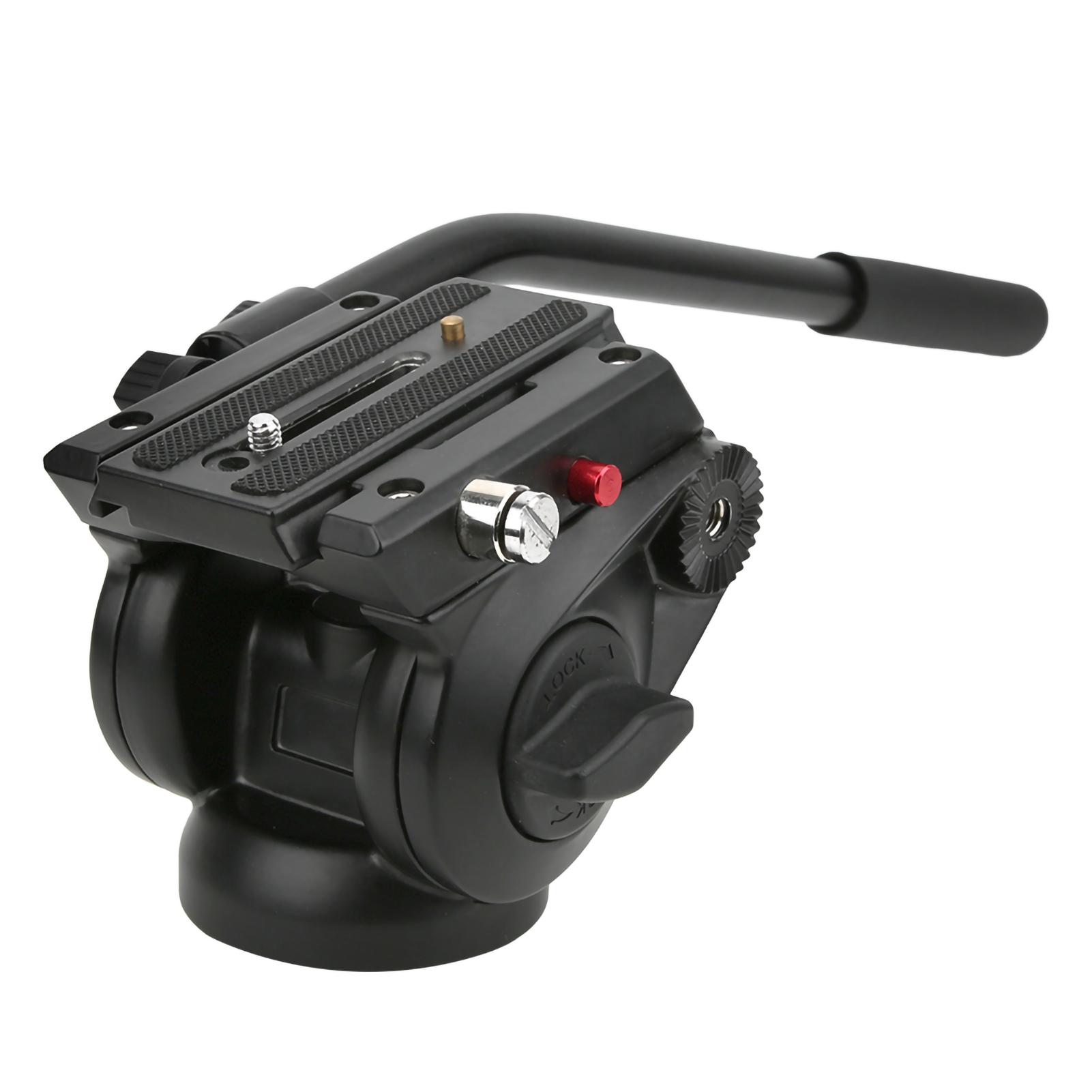 

FH088 Профессиональная фотографическая гидравлическая головка Демпфирование Панорамная съемка 360 градусов Штатив