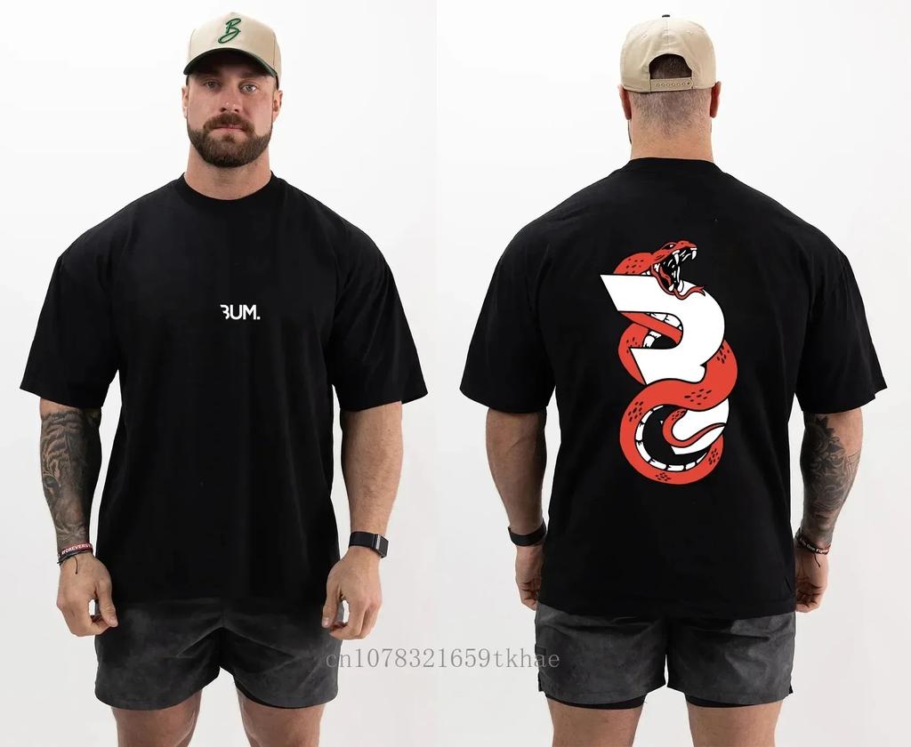 Gym CBUM Košile Cvičební trička Merch Camiseta Thavage Pánské oblečení Cbum Fitness Polera Chris Bumstead Raw Overd Trička#Barva(2)