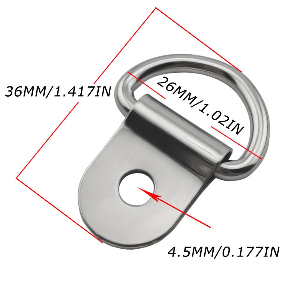 D-shaped Hook Anchor Rings, Iron Load Straps, Picture Frames, Suspension Rings, Truck Trailers, Accessories for
