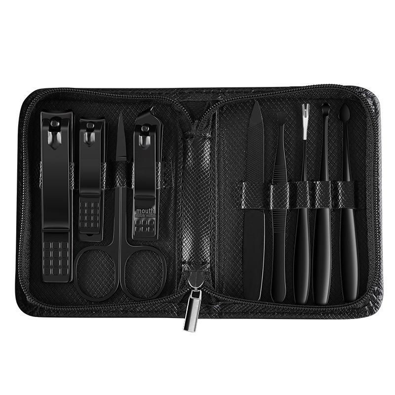 High-End German Stainless Steel Manicure Set: Multi-functional Nail Clippers & Beauty Care Tools