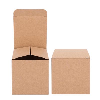 50PCS With Lids Boxes Brown Candy Box Wrapping Supplies Paper Box  Crafting