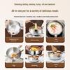 Wutuo 316 Stainless Steel Multi-Layer Yukihira Saucepan