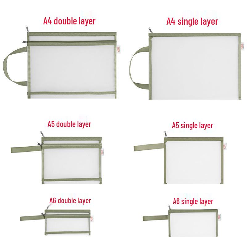 Morandi Multi-Size Storage & Organizing Bags for Documents and Stationery