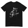 Cat Tshirt Guitar Player Tee Kitty Cats Lover Pet T-Shirt Unisex Design