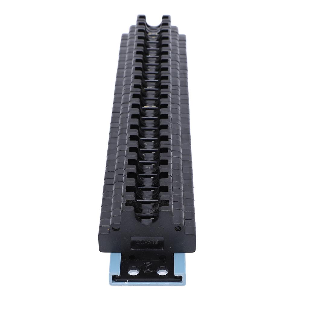 Fuse Holder 20P Combinable Detachable Fuse Block Blade Box Holder with Rail 1A-30A