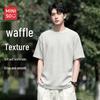 Men's Waffle Knit Short-Sleeve T-Shirt