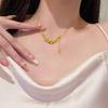 Pearl collarbone chain Women's versatile temperament Fashion niche necklace Neck chain Accessories