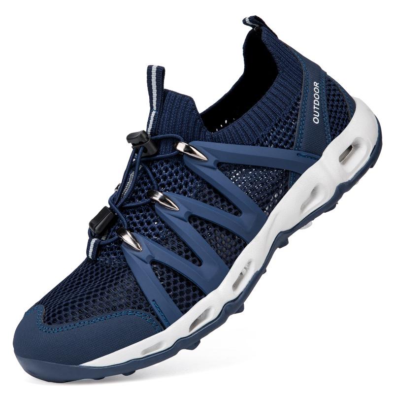 Summer Non-slip Hiking Shoes Men Women Breathable Wading Travel Shoes Lightweight Climbing Sports Shoes Multifunctional Sneakers