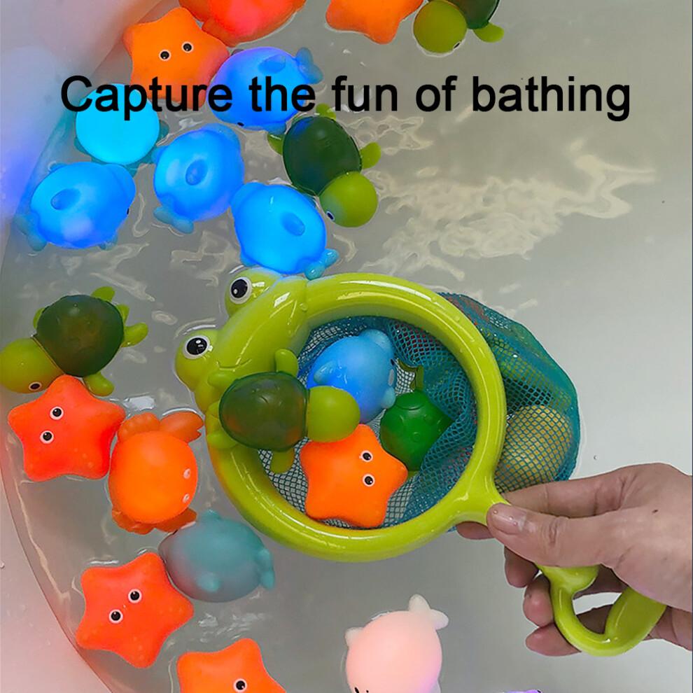 Illuminate Your Child's Bath Time With Our Light-Up Water Toys: Where Education Meets Entertainment, Creating A Magical Environment That Fosters