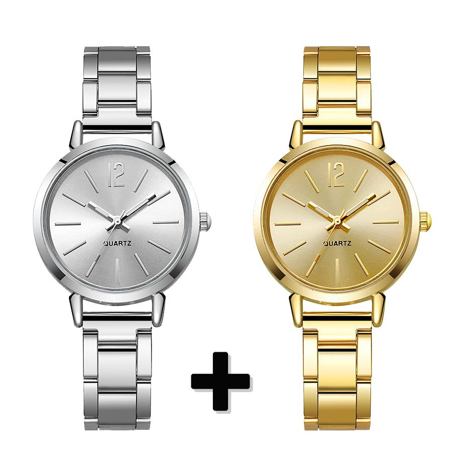 Luxury Women Watches Set Simple Dial Ladies Casual Quartz Watch Fashion Ladies Wristwatch Clock For Girl Relogio Feminino