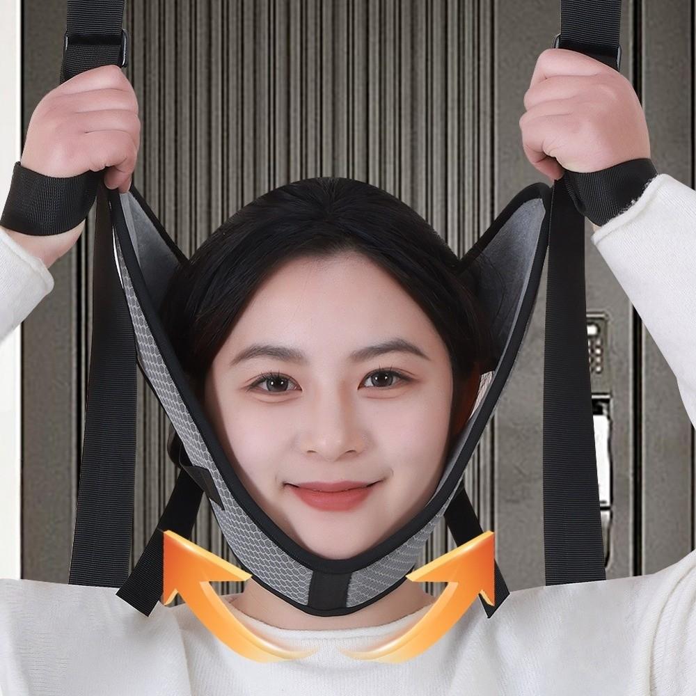 Breathable Hanging Neck Stretching Installation-free Neck Massager  Children