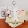 Trendy Elephant Plush Keychain For Woman With Cute Charm, Bag Charm Decorative Accessory For Keys, Bags & Backpacks Gift