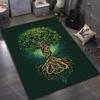 Nordic Totem Tree of Life Print for Carpet Living Room Bedroom Bedside Floor Mat Home Decor Sofa Room Area Rug Large Size