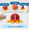 Simulation 3D Printed Jellyfish  Toy Multi-Jointed Multi Joint Animal Toys  Computer Ornament