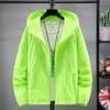 Ultra Thin Summer Sun-Protective Cycling Jacket Waterproof Hooded Jacket Qucik-Drying Hiking Climbing Camping Jacket Coat XS-7XL