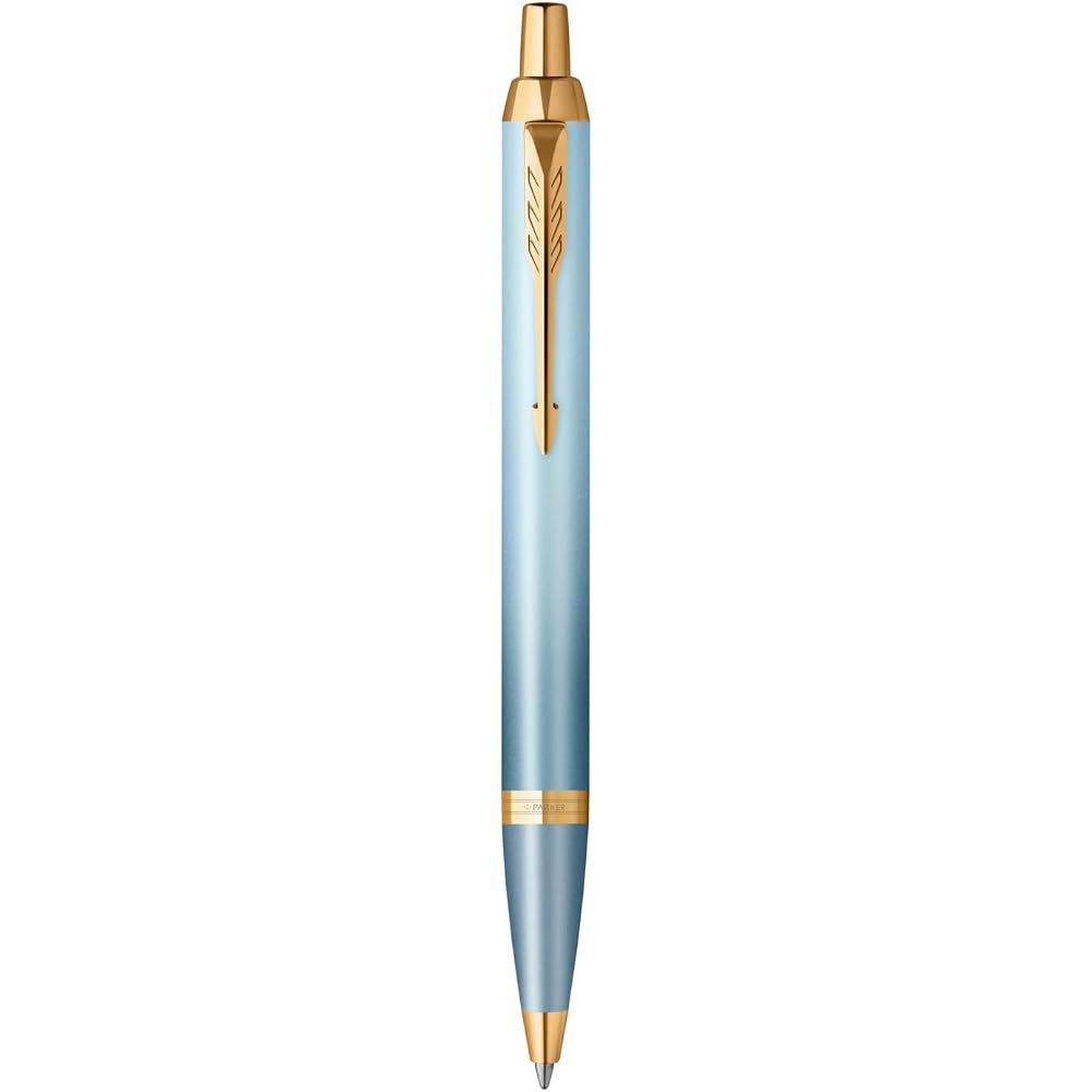PARKER Parker Ballpoint Pen IM Writing Rituals Turquoise Green GT Medium Oily Gift Boxed Gift Lux...