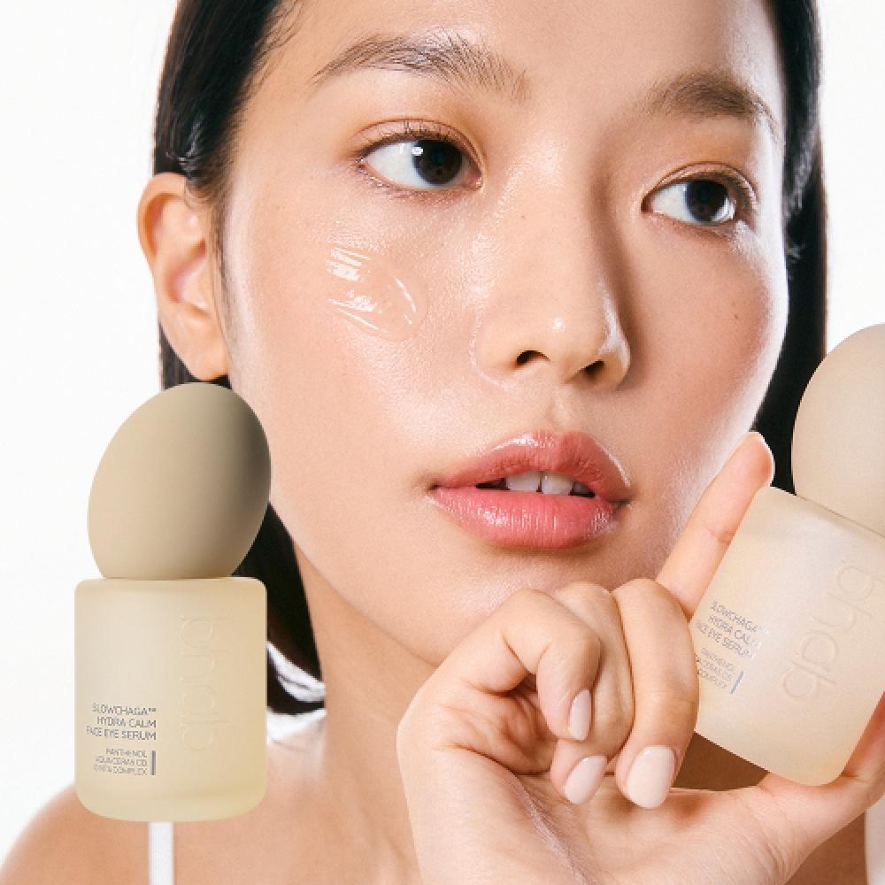 Bhab Slow Cha Hydratační zklidňující sérum na obličej a oční okolí 50 ml