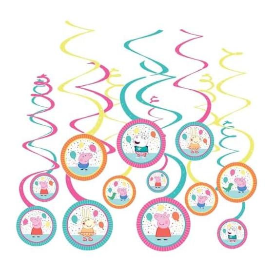 Amscan Swirl Deco Peppa Pig Confetti Party Peppa Pig
