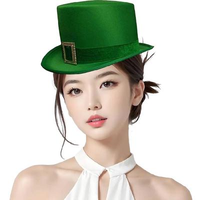 Einzigartige Karnevals Irish Green Hat Irischer Nationaltagshut St. Patrick's Day Hut