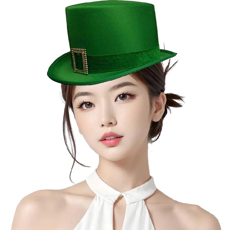Einzigartige Karnevals Irish Green Hat Irischer Nationaltagshut St. Patrick's Day Hut