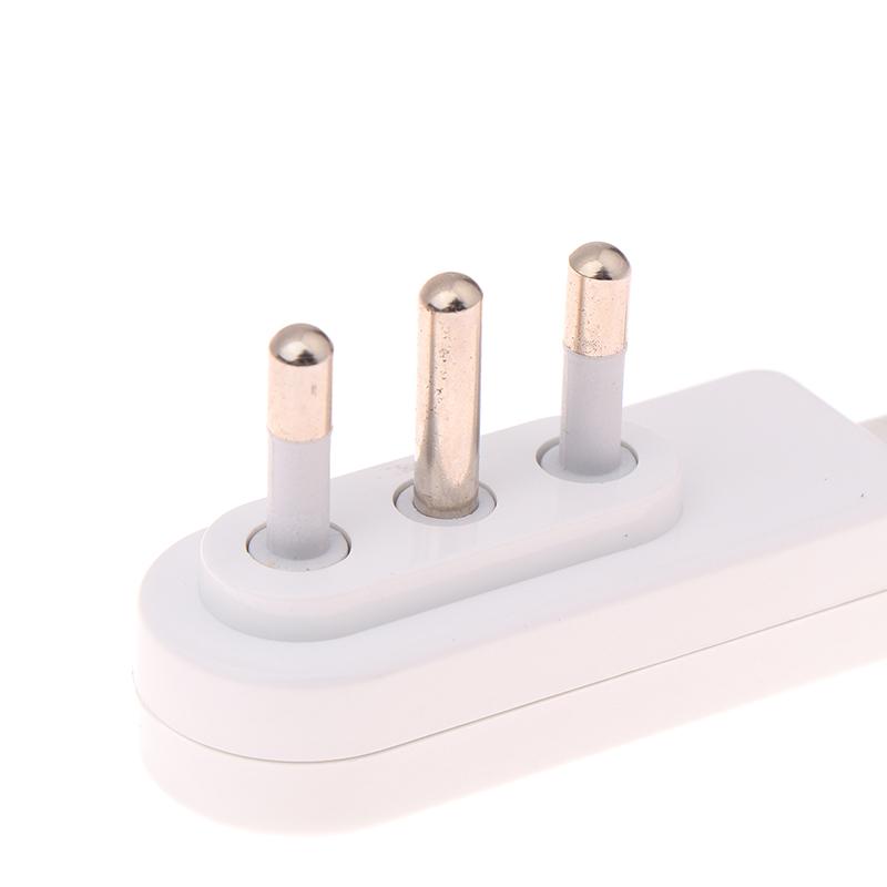 1 Piece Power Cable Connector Type L 10A/16A 250V European Italy Wiring Power Plug Removable 90 Angle Eu Convert Plug