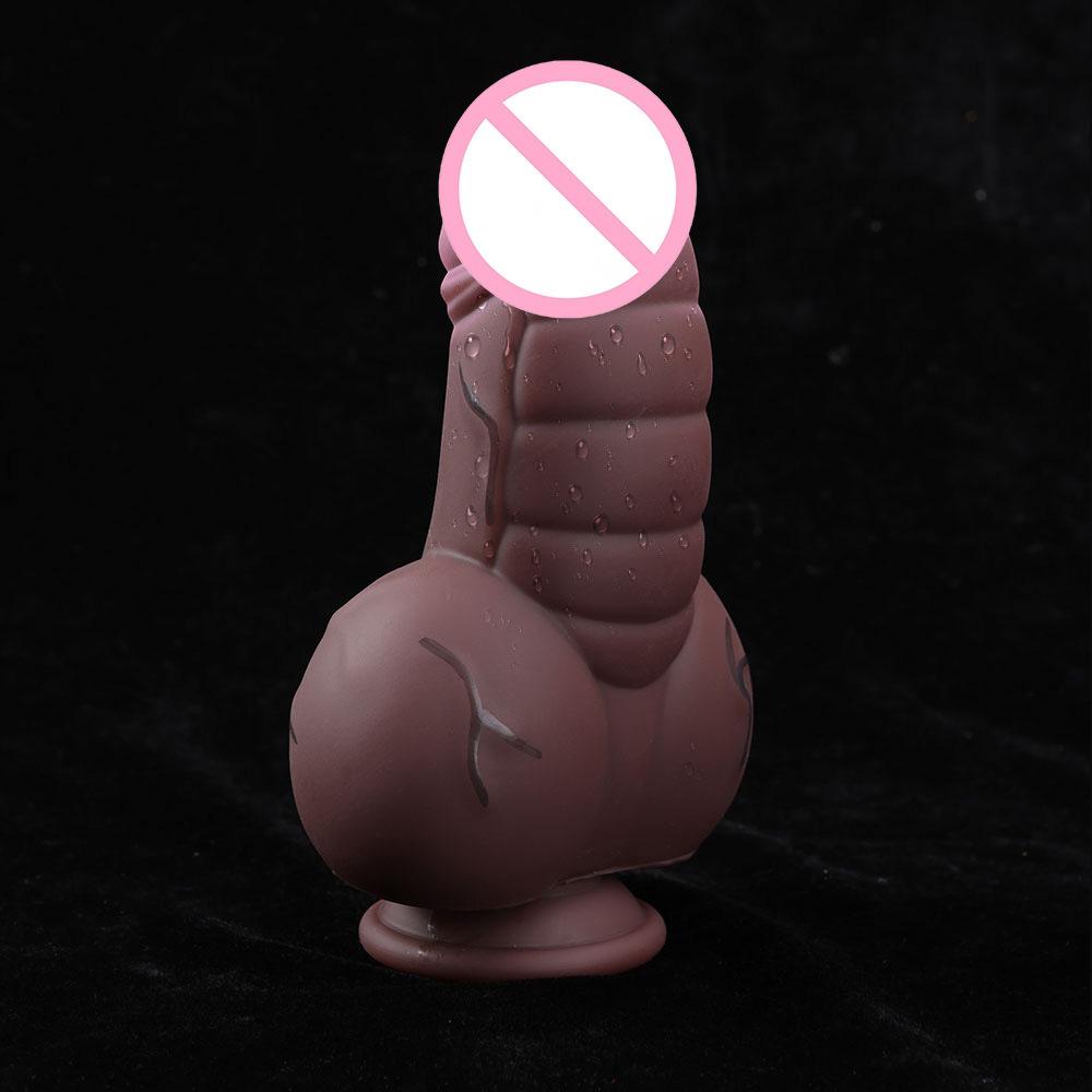Extra Large Silicone Soft Anal Expansion Device With Irregular Shape Penis