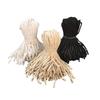 100pcs Polyester Tag Rope Clothing Hanging Ropes Bullet Head Suspension Clothing Label Card DIY Clothing Accessories TMZ