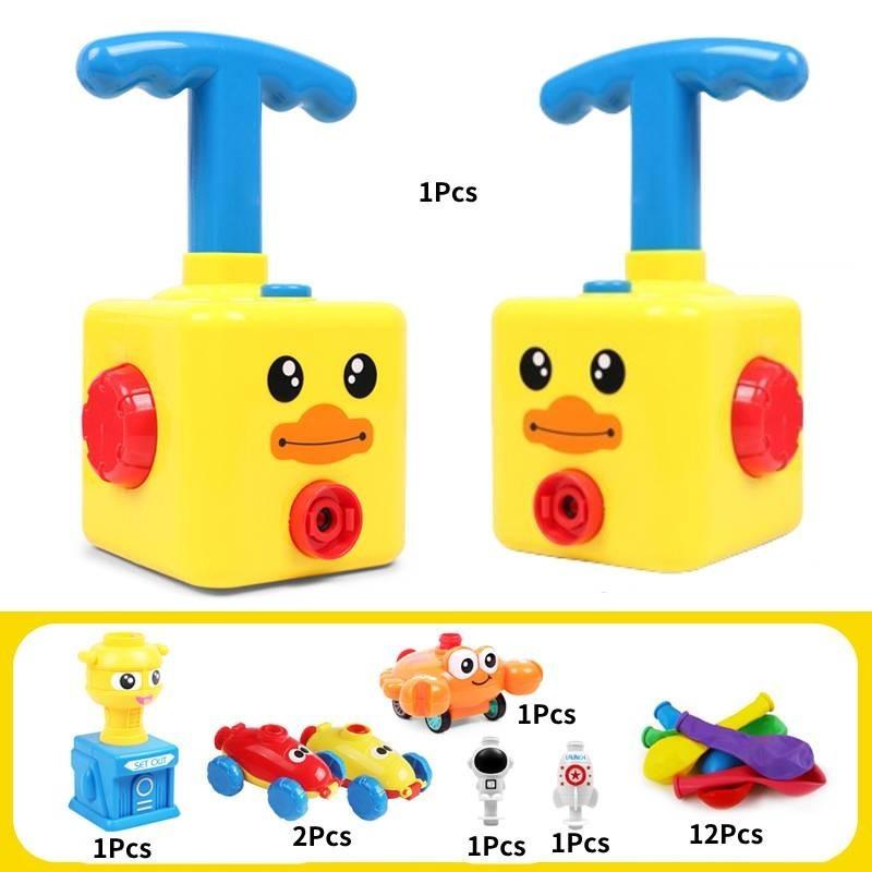 Exciting Air-powered Balloon Car For Kids Educational Toy With Multiple Colors