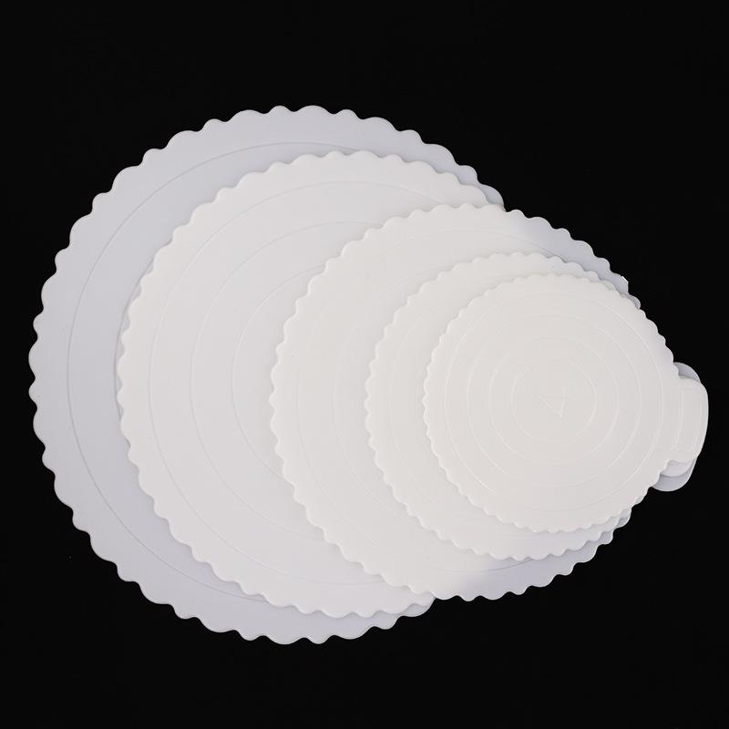 Reusable Cake Base Holder Round Cake Board BPA Free Plastic 8 10 12 Inch Cakes Accessories Cardboard Base Stand for Decor