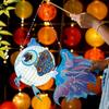 Cartoon Goldfish Mid-Autumn Festival Lantern Material Package Handmade Mid-Autumn Festival DIY Lantern Paper Lanterns Kids Gift