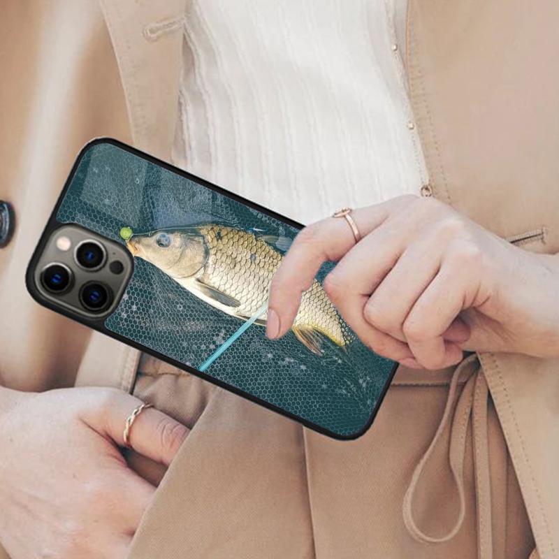 Common-Carp Magnetic Phone Case For APPLE iPhone 17 Air 16 14 13 12 Pro Max 15 Plus Wireless Charge With MagSafe Cover