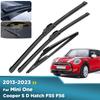 For Mini One Cooper S D Hatch F55 F56 2013-2023 Wiper Front & Rear Wiper Blades Windshield Windscreen Window Brushes 19"+18"+10