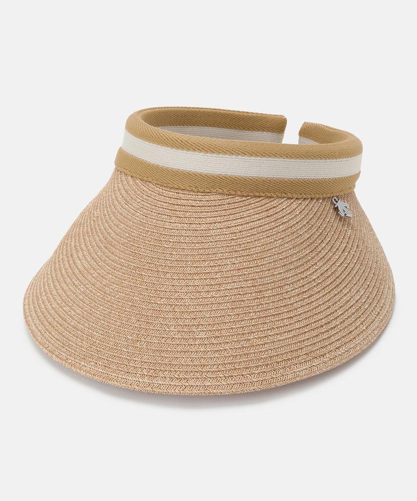 DESCENTE Women'S Sun Visor Beige Sr222Ucp40