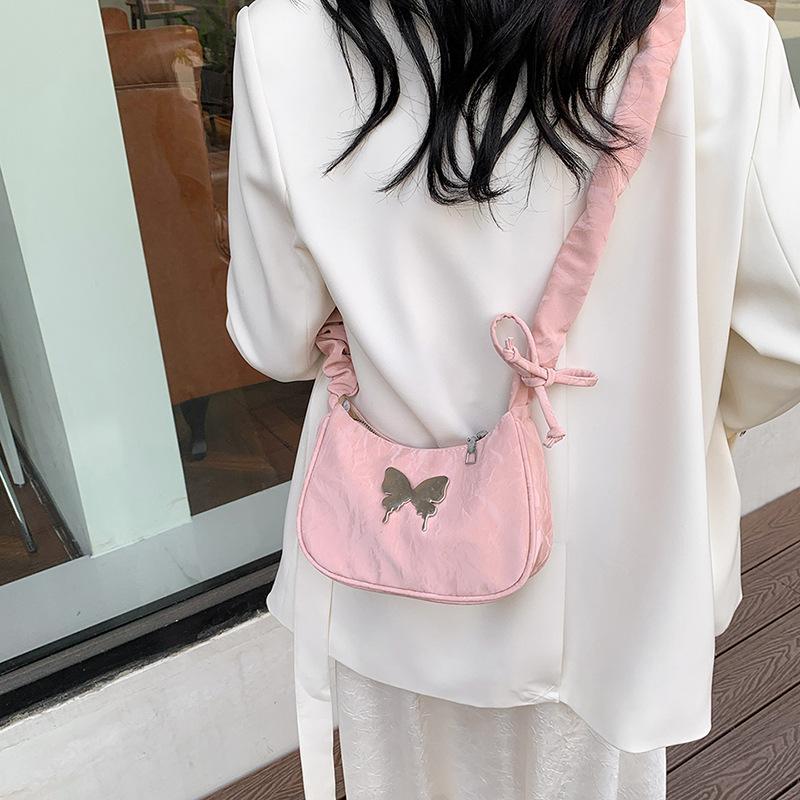 This year's popular 2025 new personalized niche design single shoulder underarm bag women's casual messenger bag women