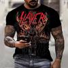 3D Printing T-Shirt Demon Weird Top Street Men's T-Shirt Skull O Neck Fashion Men's Top Short Sleeve Summer Men T-Shirt