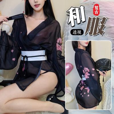 Bielizna erotyczna duży rozmiar garnitur kimono przezroczysty szlafrok uniform darmowa pasja pokusa ubrania erotyczne