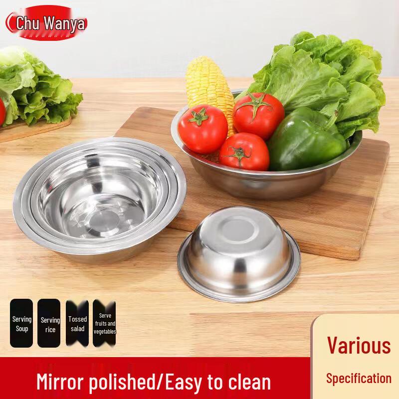 Chuwanya Stainless Steel Multi-purpose Bowl