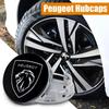 For Peugeot 208 3008 107 308 2008 207 508 607 301 106 406 407 60mm Car Wheel Hub Caps Auto Emblem Tire Center Cover Badge Decor