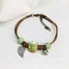 Retro Stone Flower Bracelet Female Jingdezhen Handmade Jewelry Woven Ceramic Pinched Flower Bracelet