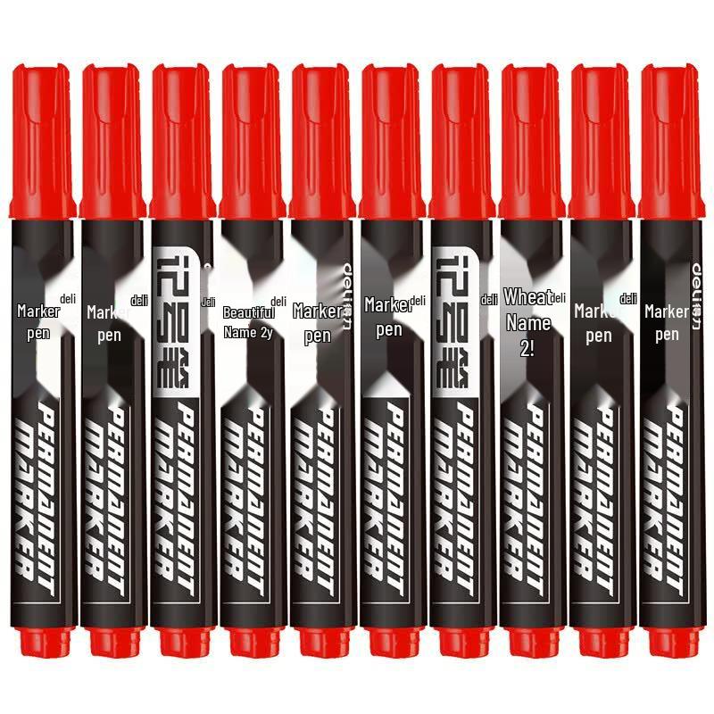 Deli Thick Tip Oil-Based Marker Pen