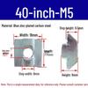 European Profile T-nut: Square T-slot Slider, Types 20/30/40/45, Sizes M3-M8