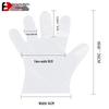 JHS Individually Packed Disposable Transparent PE Gloves