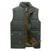 Winter Vest Jacket Sleeveless Coat Fur Fashion Large Size Men's Warm Vest Fleece Vest for Men
